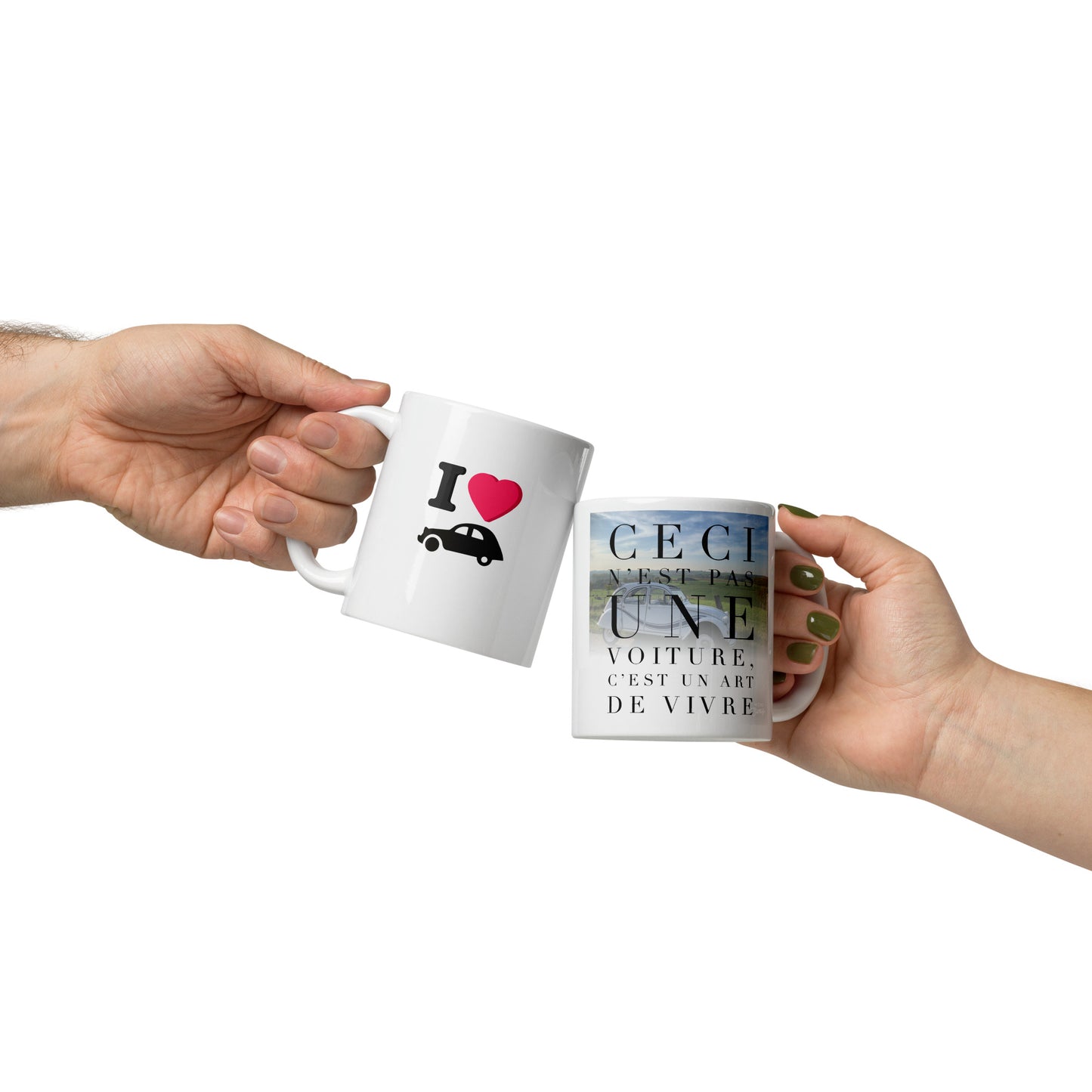Mug Ceci n'est pas une Voiture, c'est un art de vivre - 300 ml