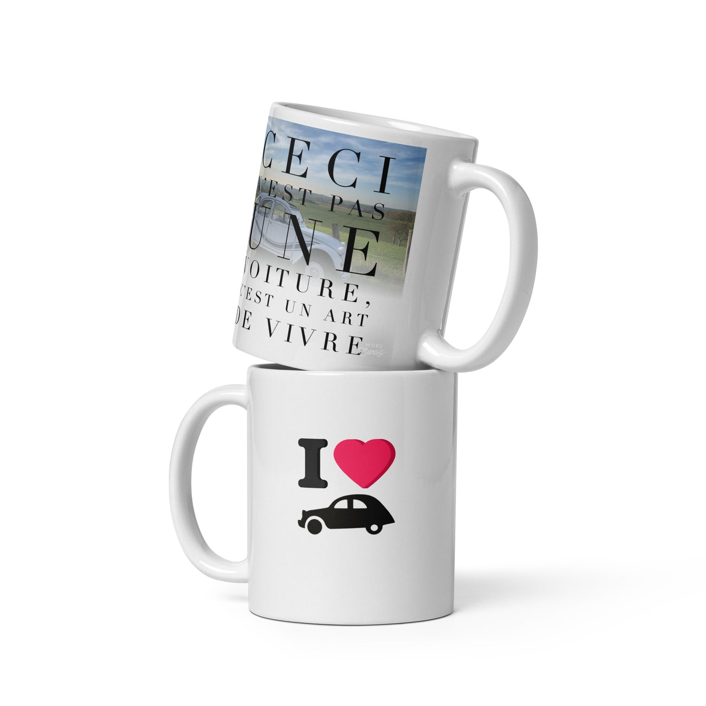Mug Ceci n'est pas une Voiture, c'est un art de vivre - 300 ml