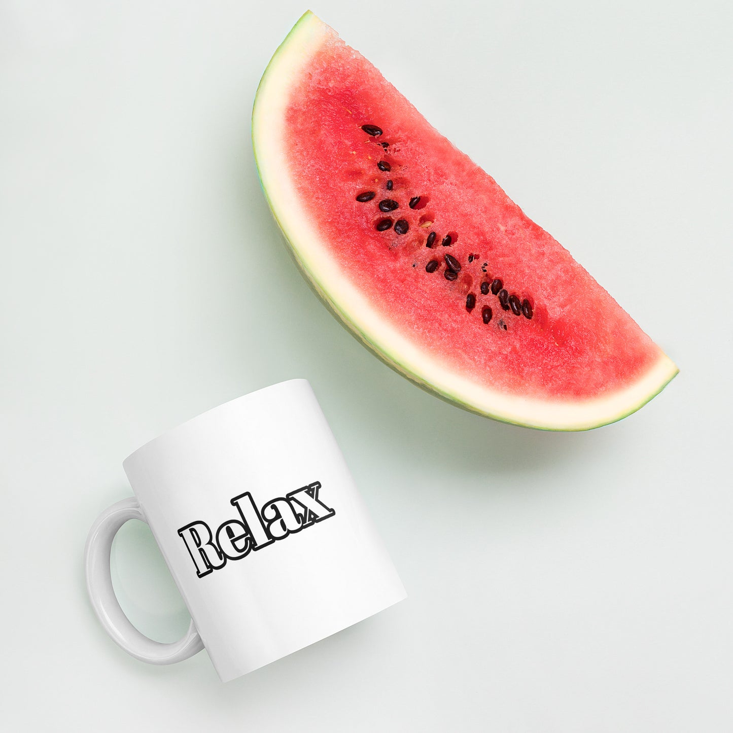 Relax - Deux Pattes Mode On Mug (300ml) - White Glossy Mug for the Real Citroën Enthusiast!