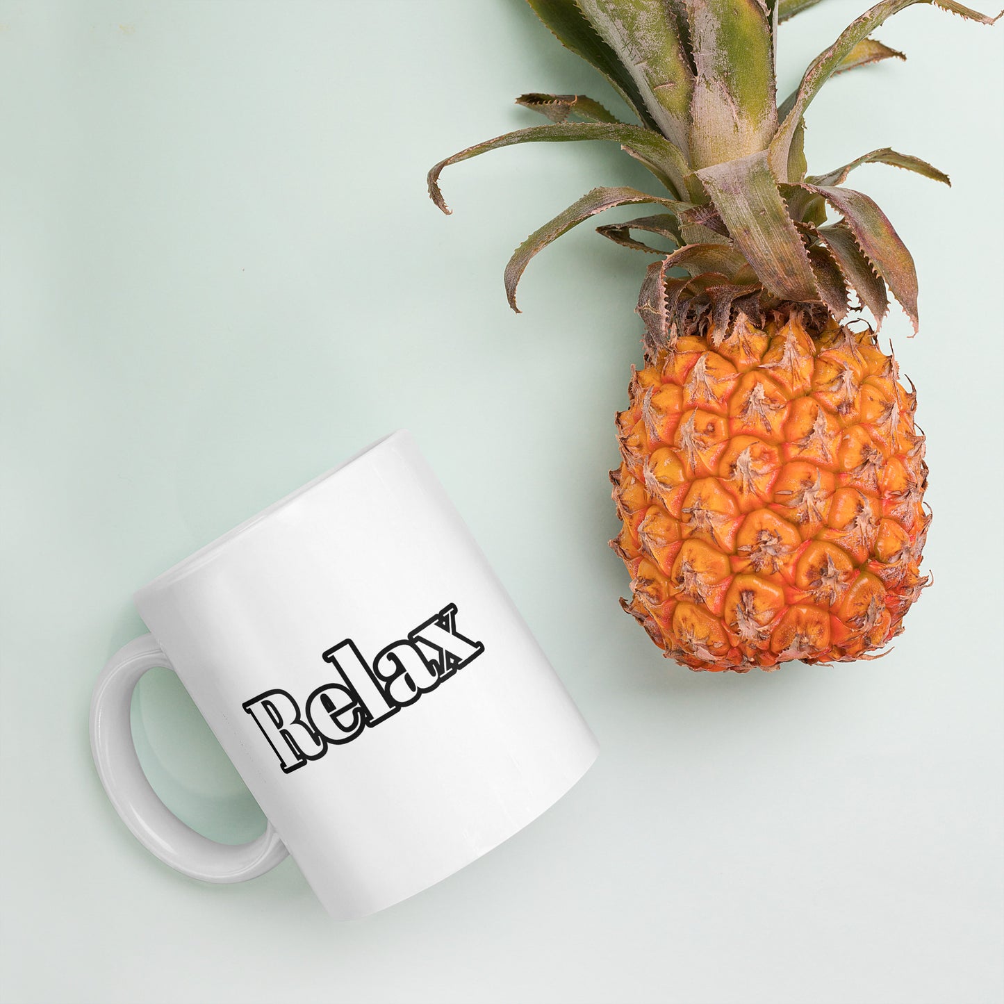 Relax - Deux Pattes Mode On Mug (300ml) - White Glossy Mug for the Real Citroën Enthusiast!