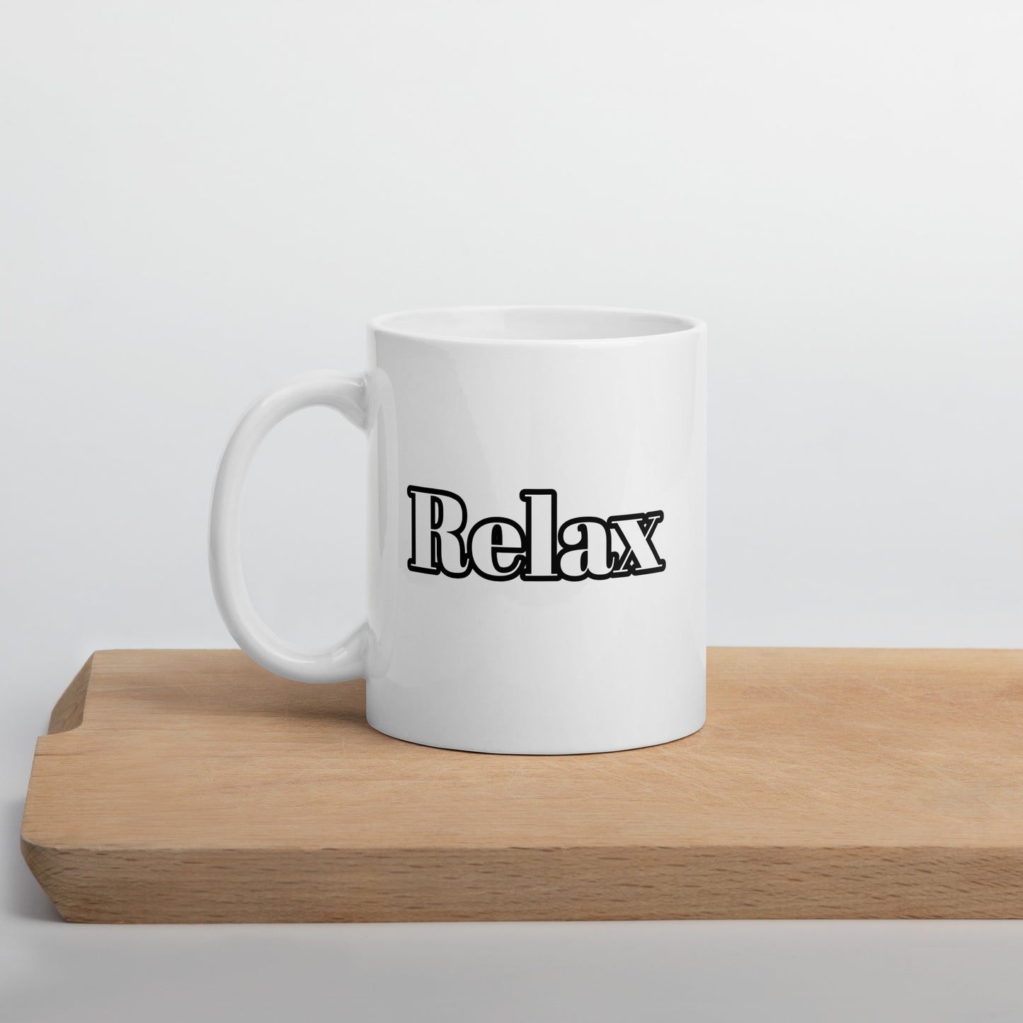 Relax - Deux Pattes Mode On Mug (300ml) - White Glossy Mug for the Real Citroën Enthusiast!