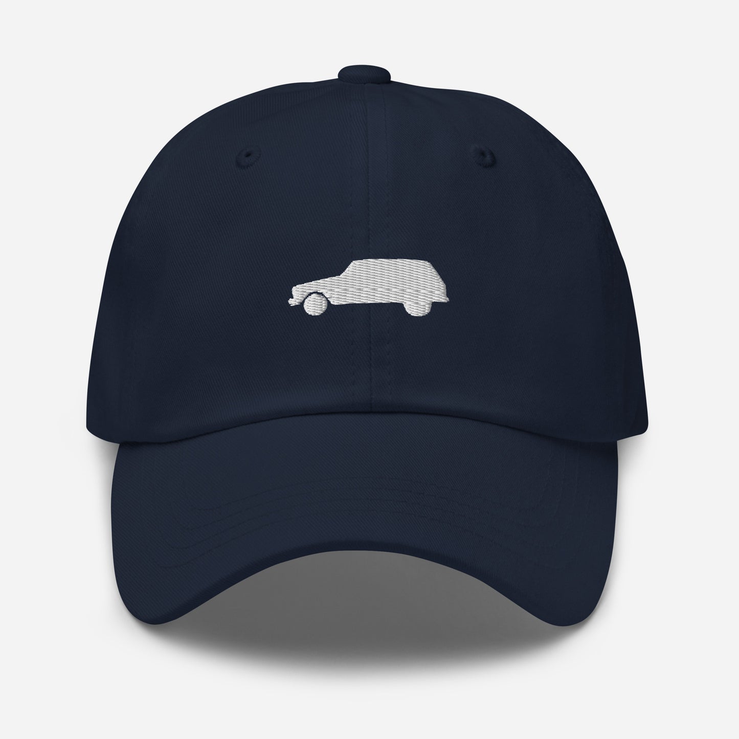 Embroidered dad hat Citroën Ami8 - Black, Dark Grey, Navy or Cranberry