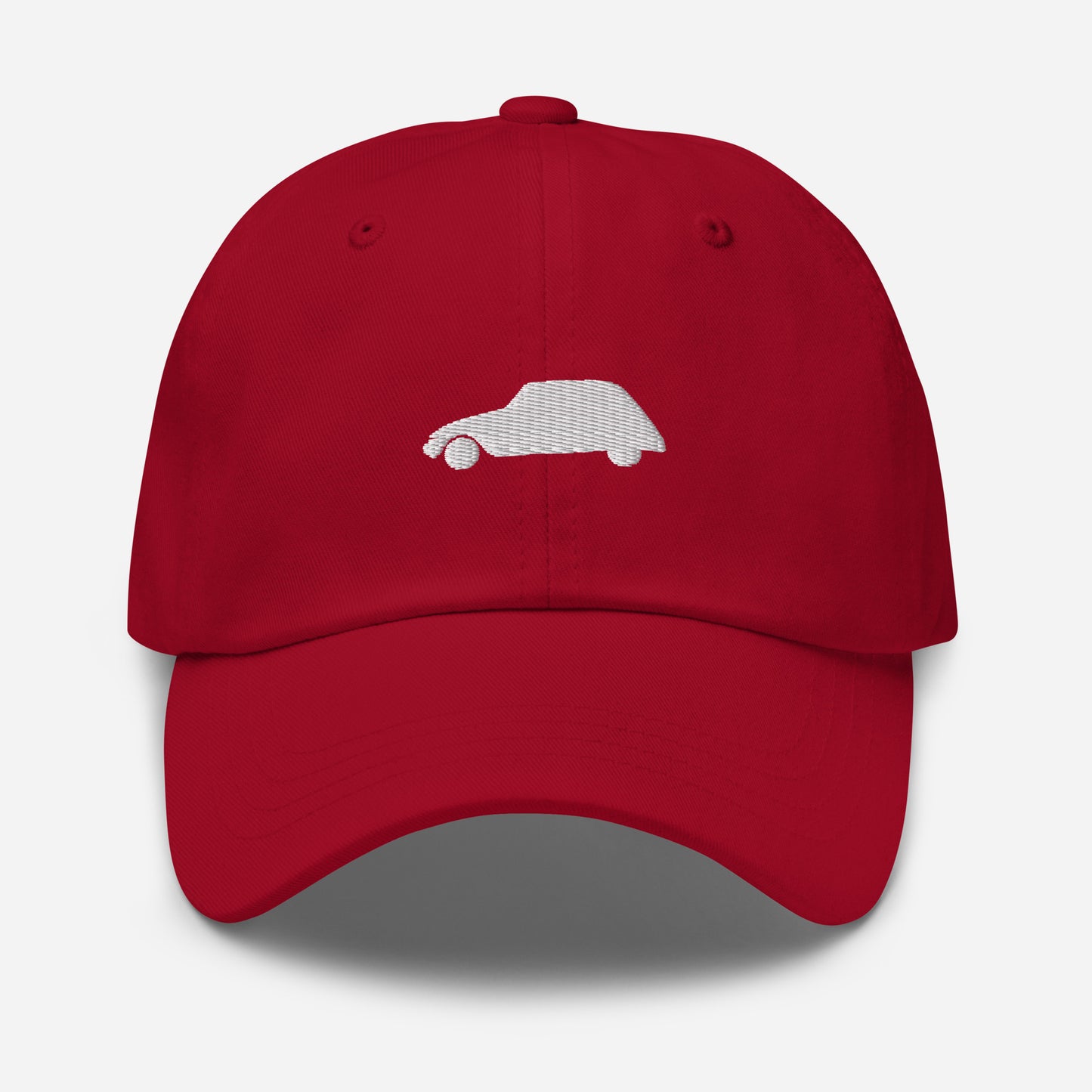 Embroidered dad hat Citroën Dyane - Black, Dark Grey, Navy or Cranberry