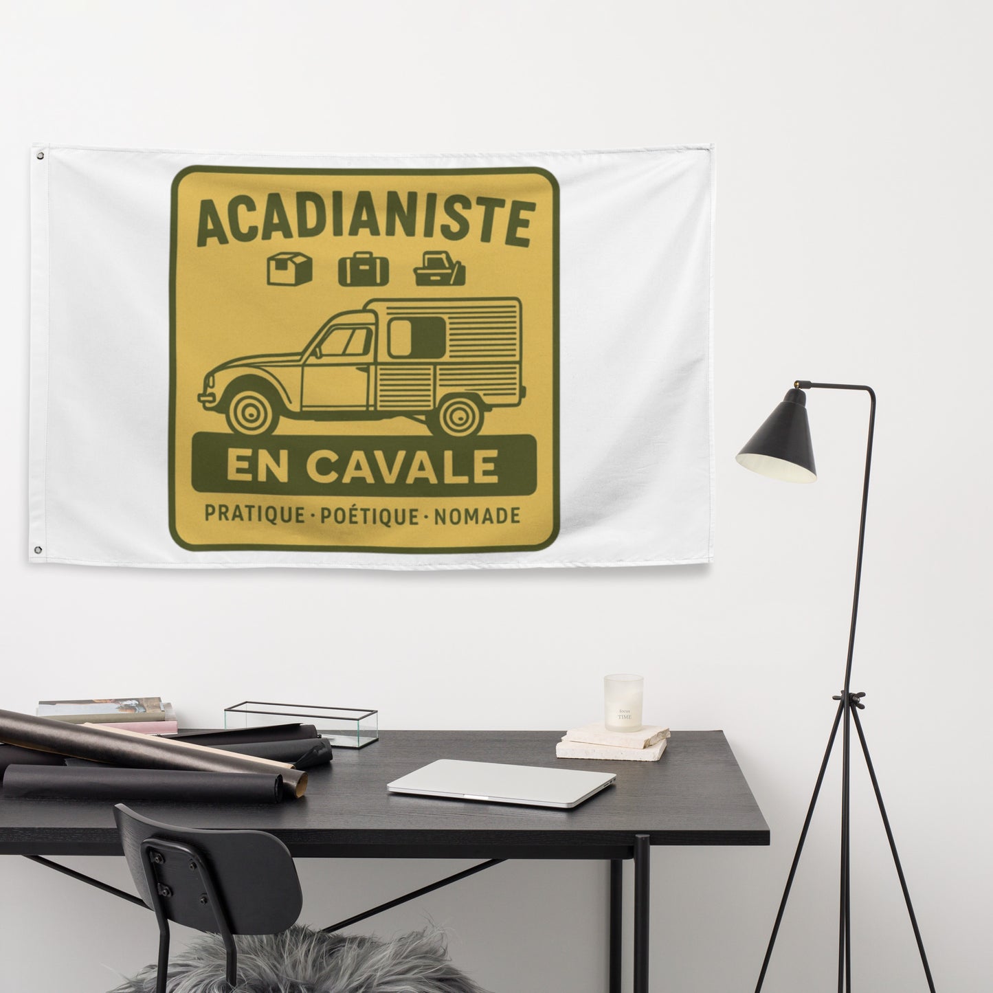 š Vlag āAcadianiste en Cavaleā ā Voor de praktische, poĆ«tische en nomadische ziel