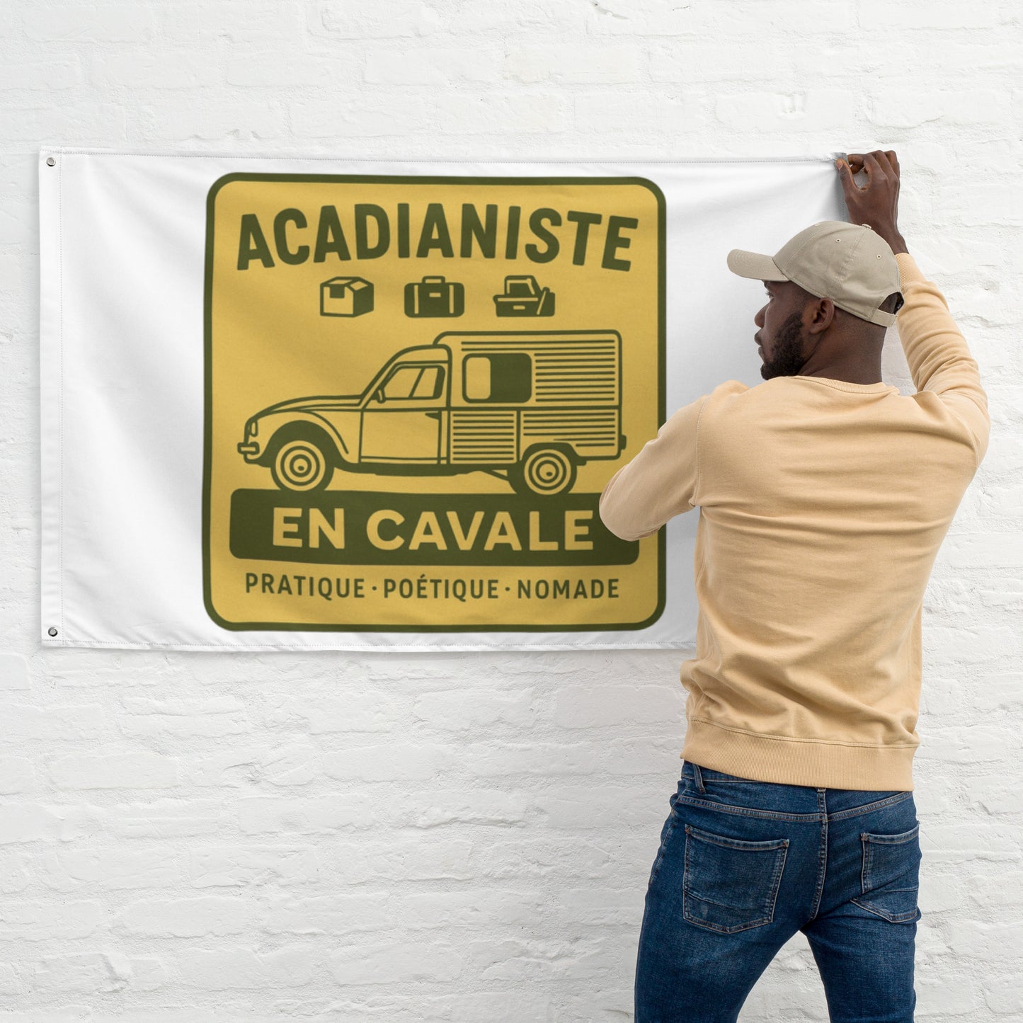 š Vlag āAcadianiste en Cavaleā ā Voor de praktische, poĆ«tische en nomadische ziel