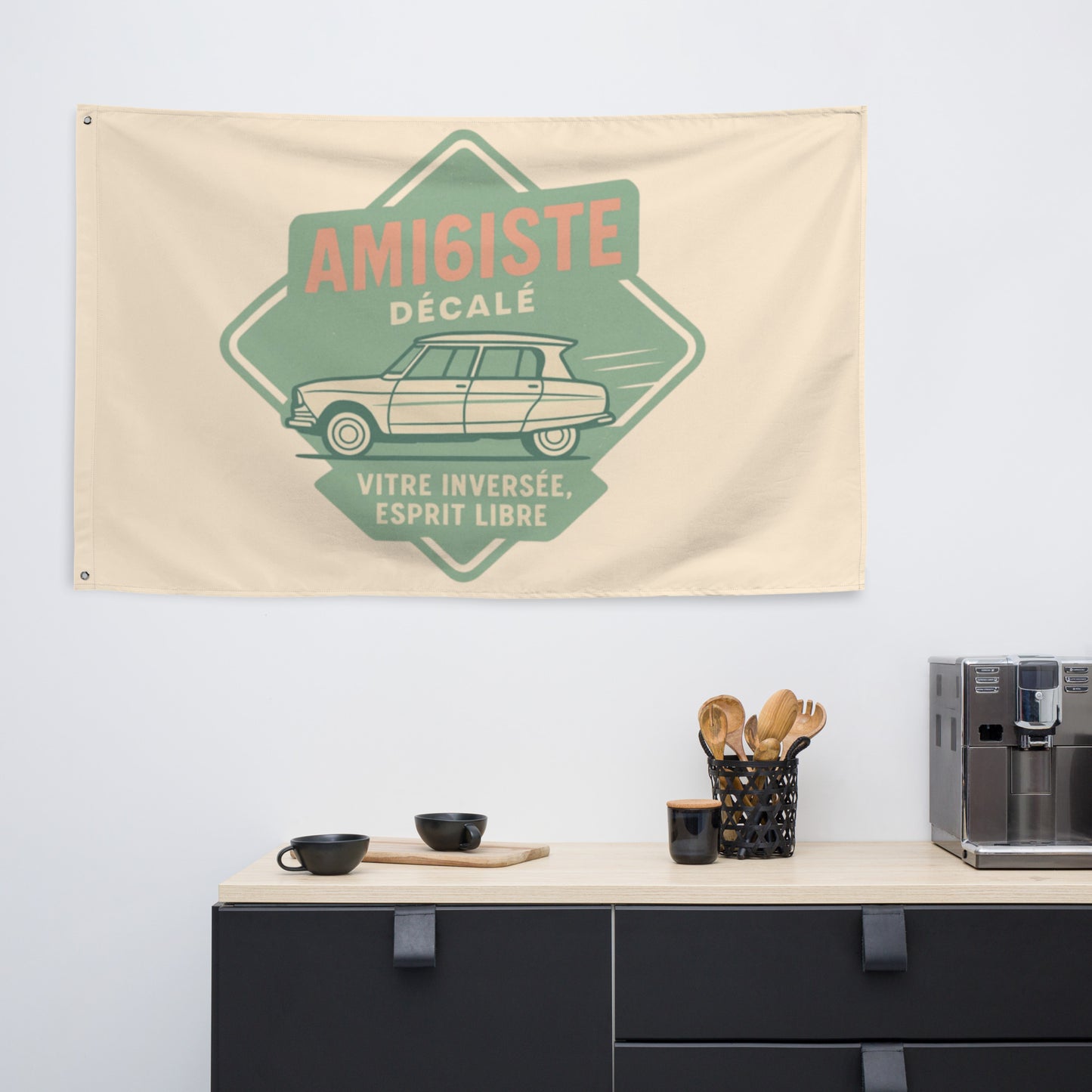 🖼️ Ami6iste Décalé Wanddoek – Voor de rebels stijlvolle muur