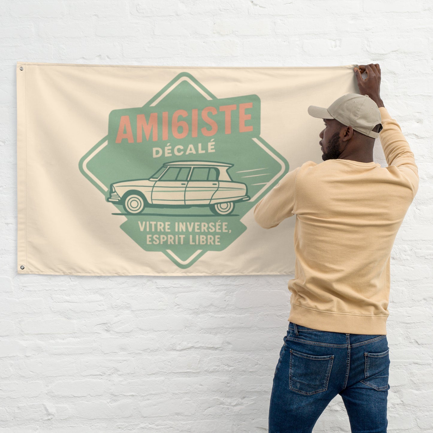 🖼️ Ami6iste Décalé Wanddoek – Voor de rebels stijlvolle muur