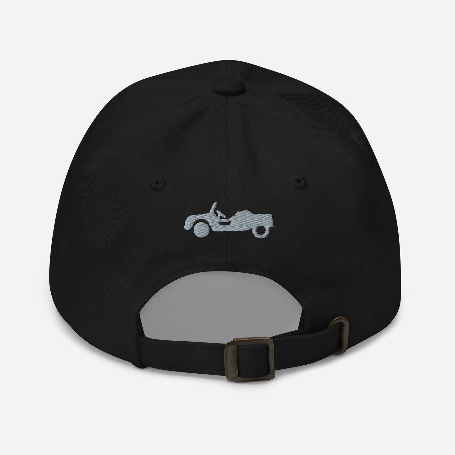 602 Embroidered (front and back) Citroën Méhari cap - Black, Navy, Red, Grey, L. Blue or White