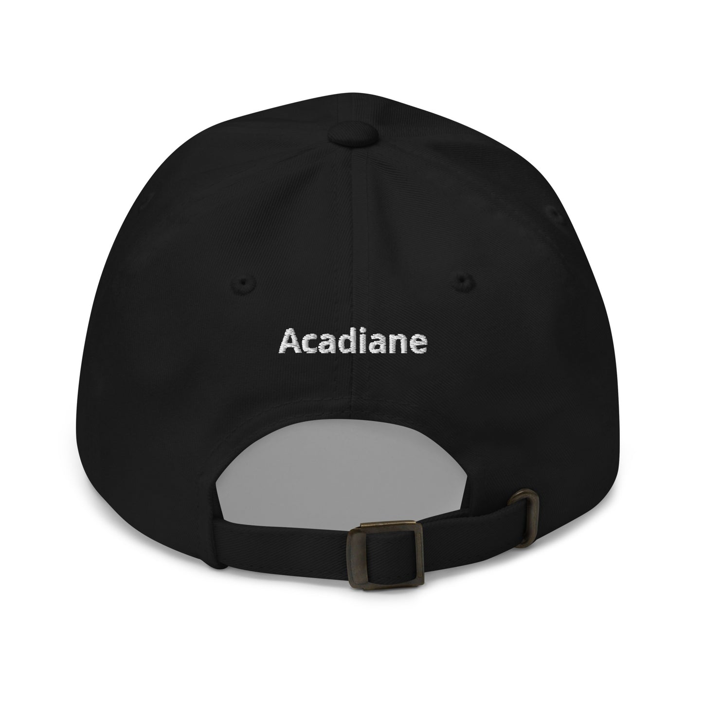 White Embroidered Cap (Front & Back) Citroën Acadiane - Black, Navy, Red, Beige, L.Blue or White