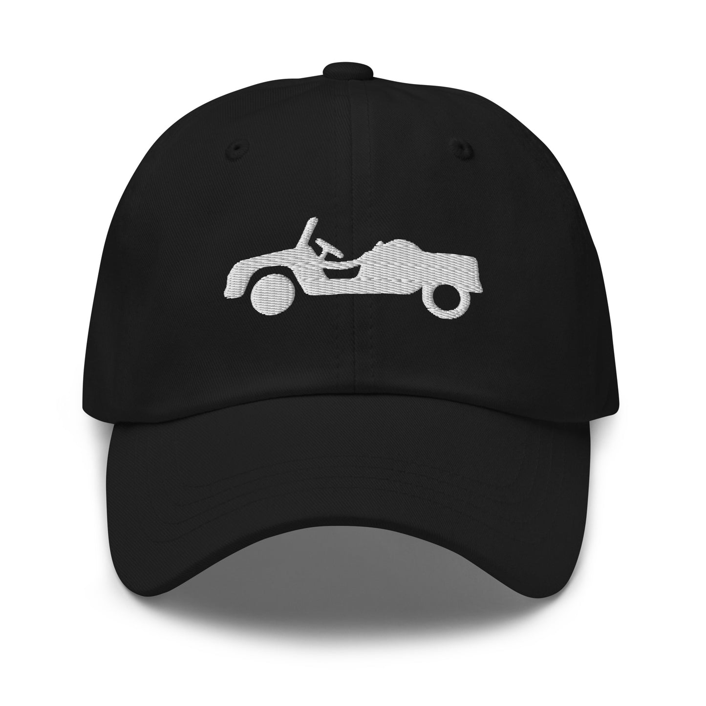 White embroidered cap Citroën Méhari AZUR - Black, Navy, Red, light blue, Stone or White