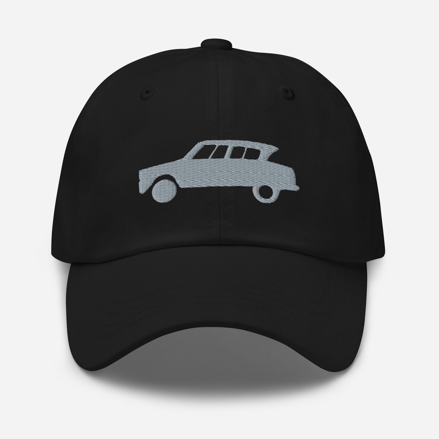 Grey Embroidered Cap (Front & Back) Citroën Ami6 - Black, Red, D.Grey or White