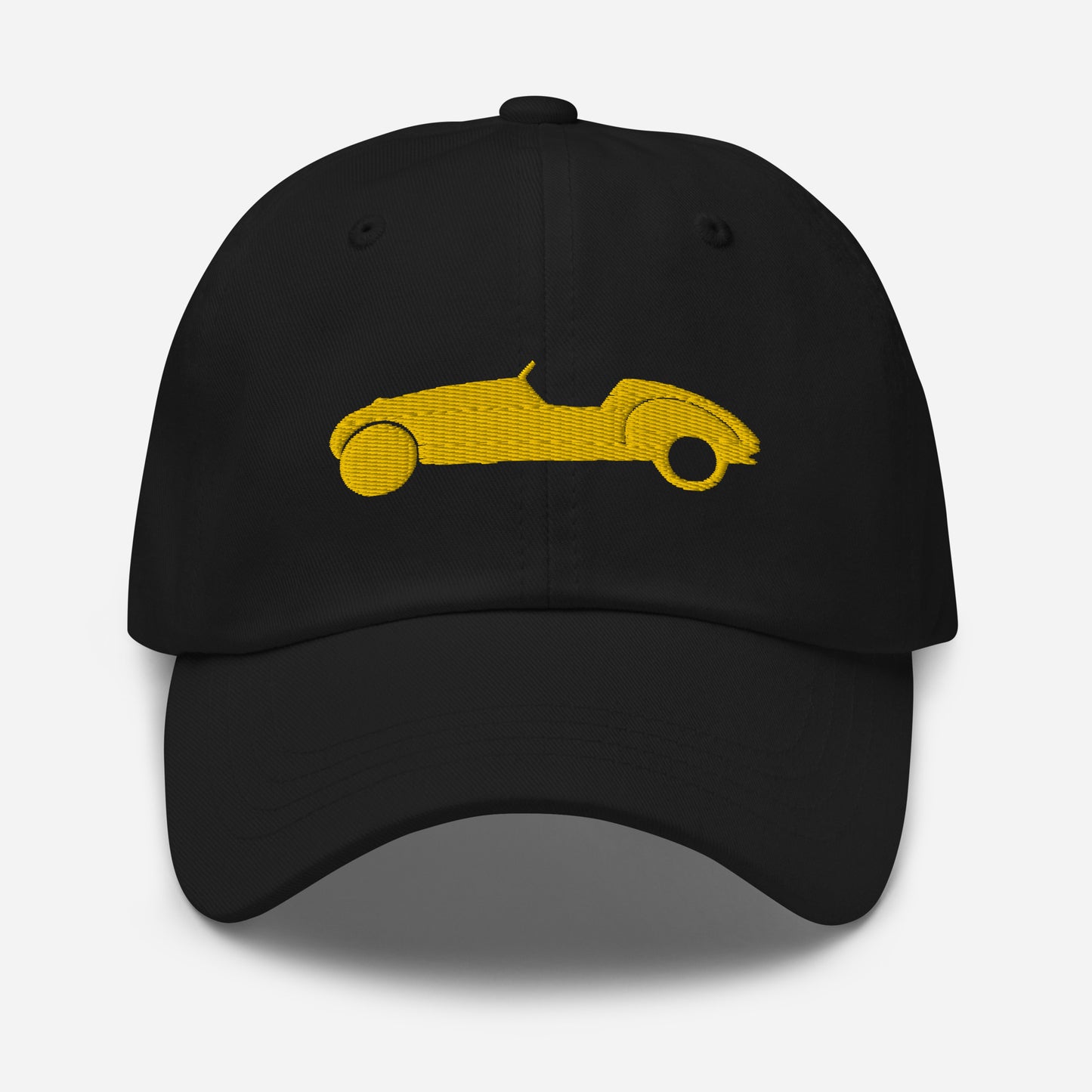 Yellow Embroidered Cap (Front & Back) Burton - Black, Navy, Beige, or White
