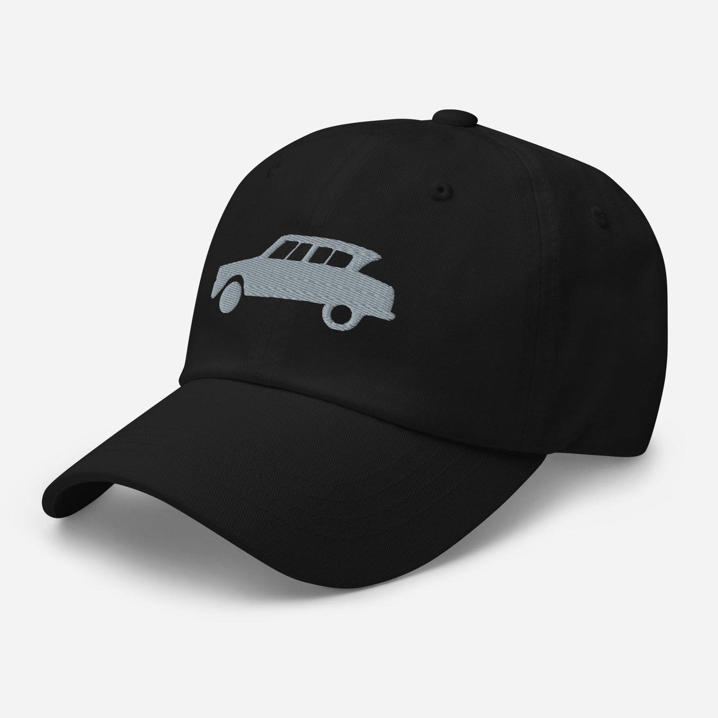 Grey Embroidered Cap (Front & Back) Citroën Ami6 - Black, Red, D.Grey or White