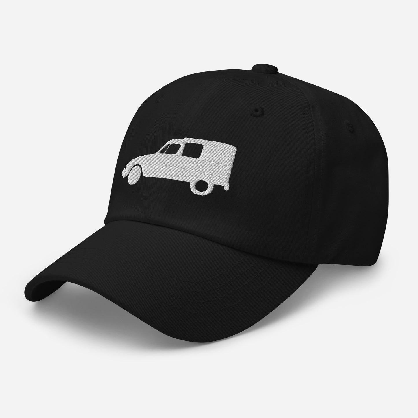 White Embroidered Cap (Front & Back) Citroën Acadiane - Black, Navy, Red, Beige, L.Blue or White