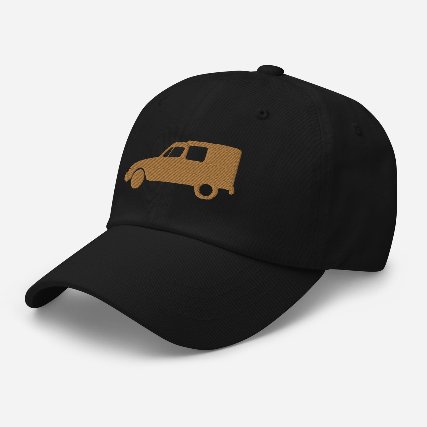 Beige geborduurde pet (voor en achter) Citroën Acadiane - Zwart, Beige of Wit