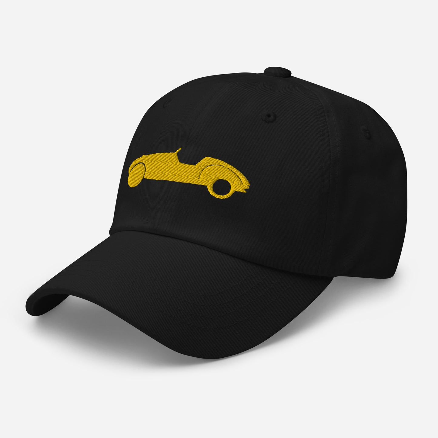 Yellow Embroidered Cap (Front & Back) Burton - Black, Navy, Beige, or White