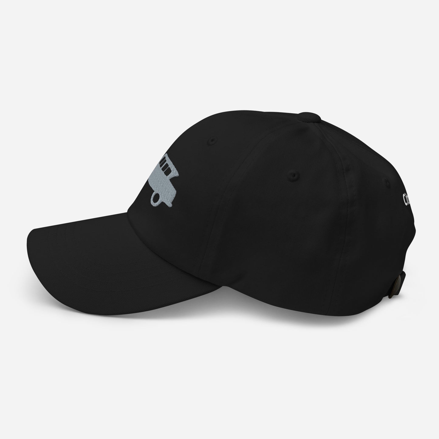 Grey Embroidered Cap (Front & Back) Citroën Ami6 - Black, Red, D.Grey or White