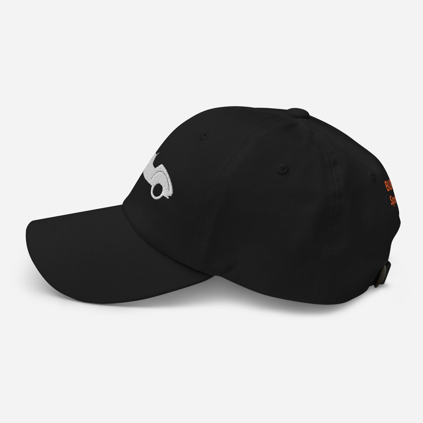 White Embroidered Cap (Front & Back) Burton - Black, Navy, Red, Beige, L.Blue or White