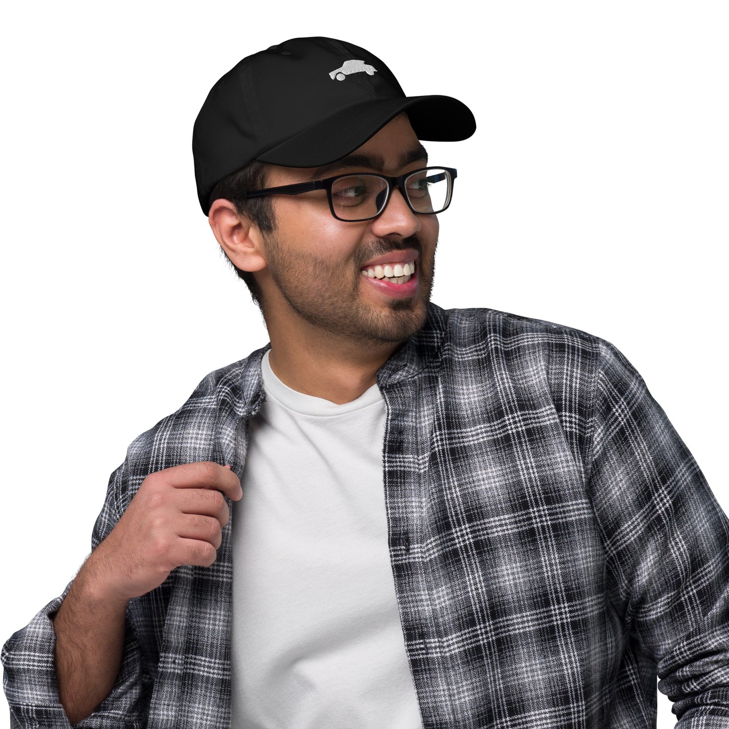 Embroidered dad hat Citroën Ami6 - Black, Dark Grey, Navy or Cranberry