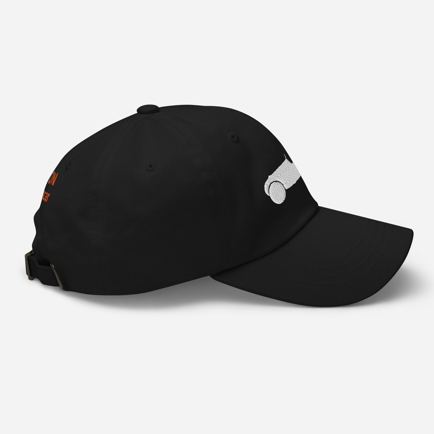 White Embroidered Cap (Front & Back) Burton - Black, Navy, Red, Beige, L.Blue or White
