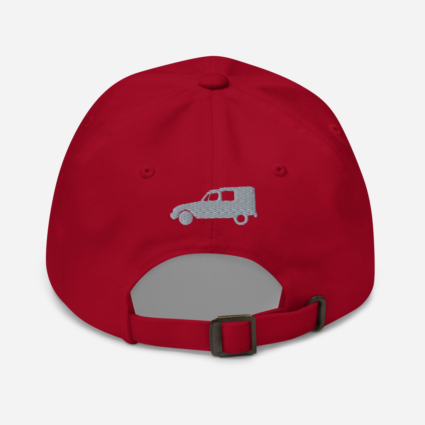 602 Embroidered (front and back) Acadian cap - Black, Navy, Red, Grey, L.Blue or White