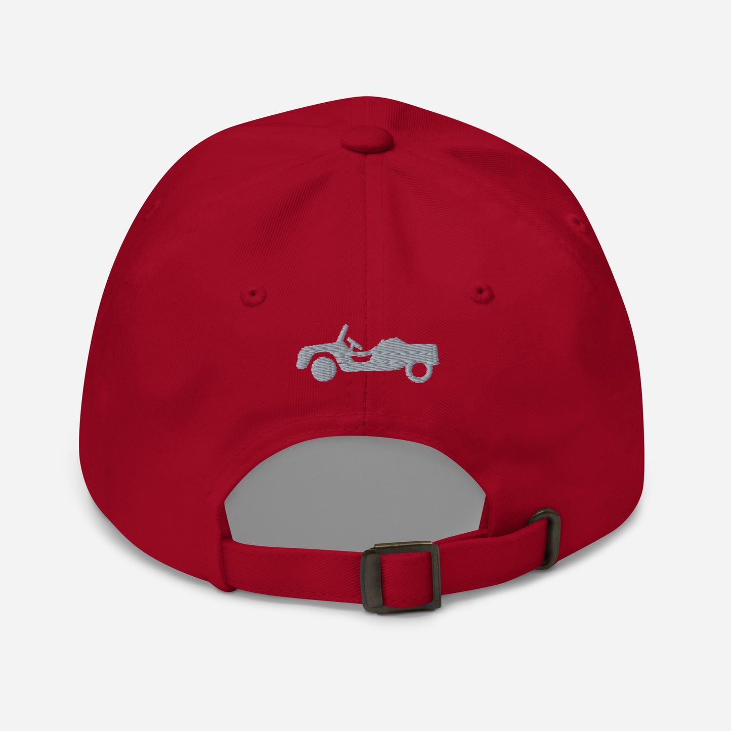 602 Embroidered (front and back) Citroën Méhari cap - Black, Navy, Red, Grey, L. Blue or White