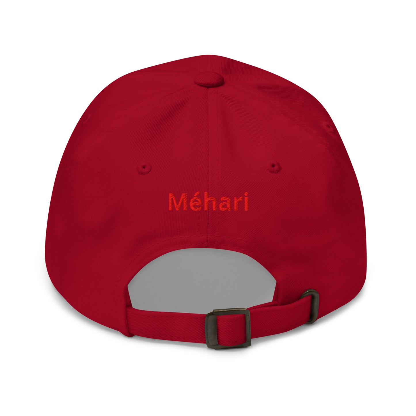 Rood geborduurde pet Citroën Méhari HOPI - Zwart, Rood of Wit