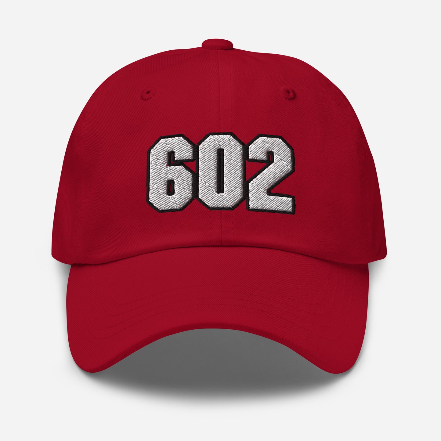 602 Embroidered (front and back) Ami6 cap - Black, Navy, Red, Grey, L.Blue or White
