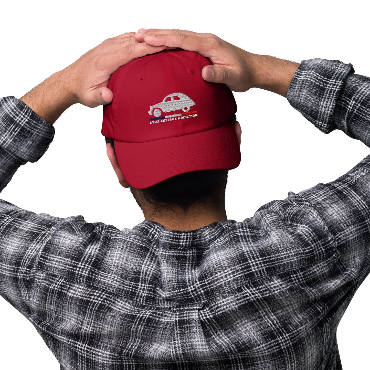 🧢 Dad Cap “Deux Chevaux Addiction” | Citroën 2CV Retro Stijl