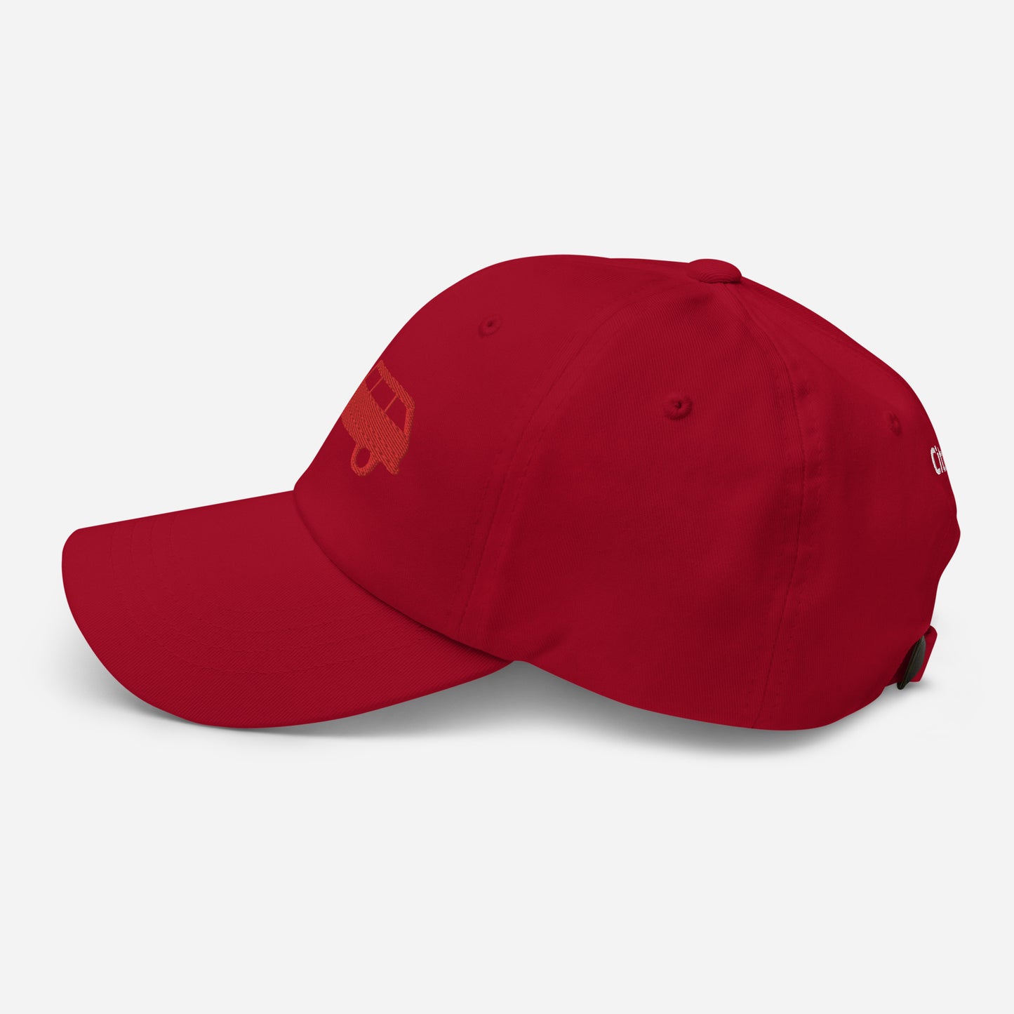 Red Embroidered Cap (Front and Back) Citroën Ami8 - Red or White