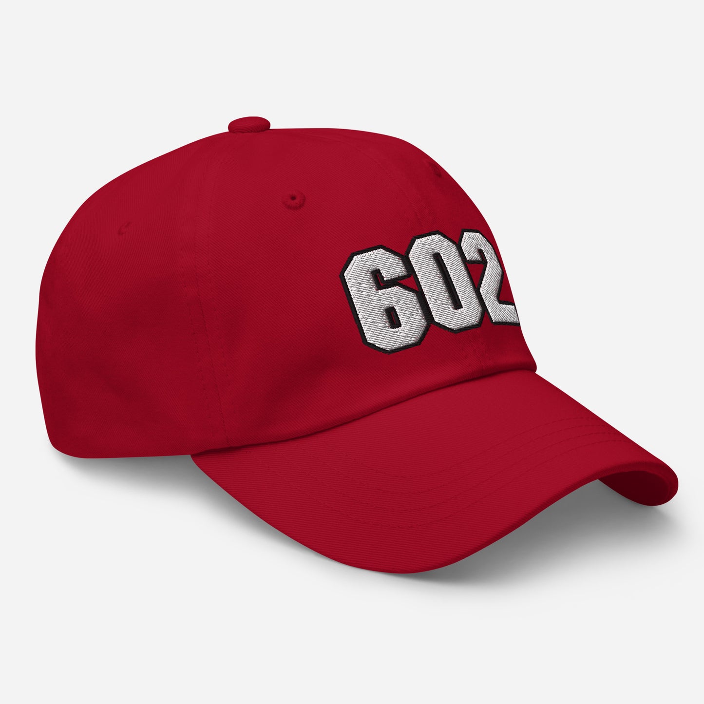 602 Embroidered (front and back) Ami6 cap - Black, Navy, Red, Grey, L.Blue or White