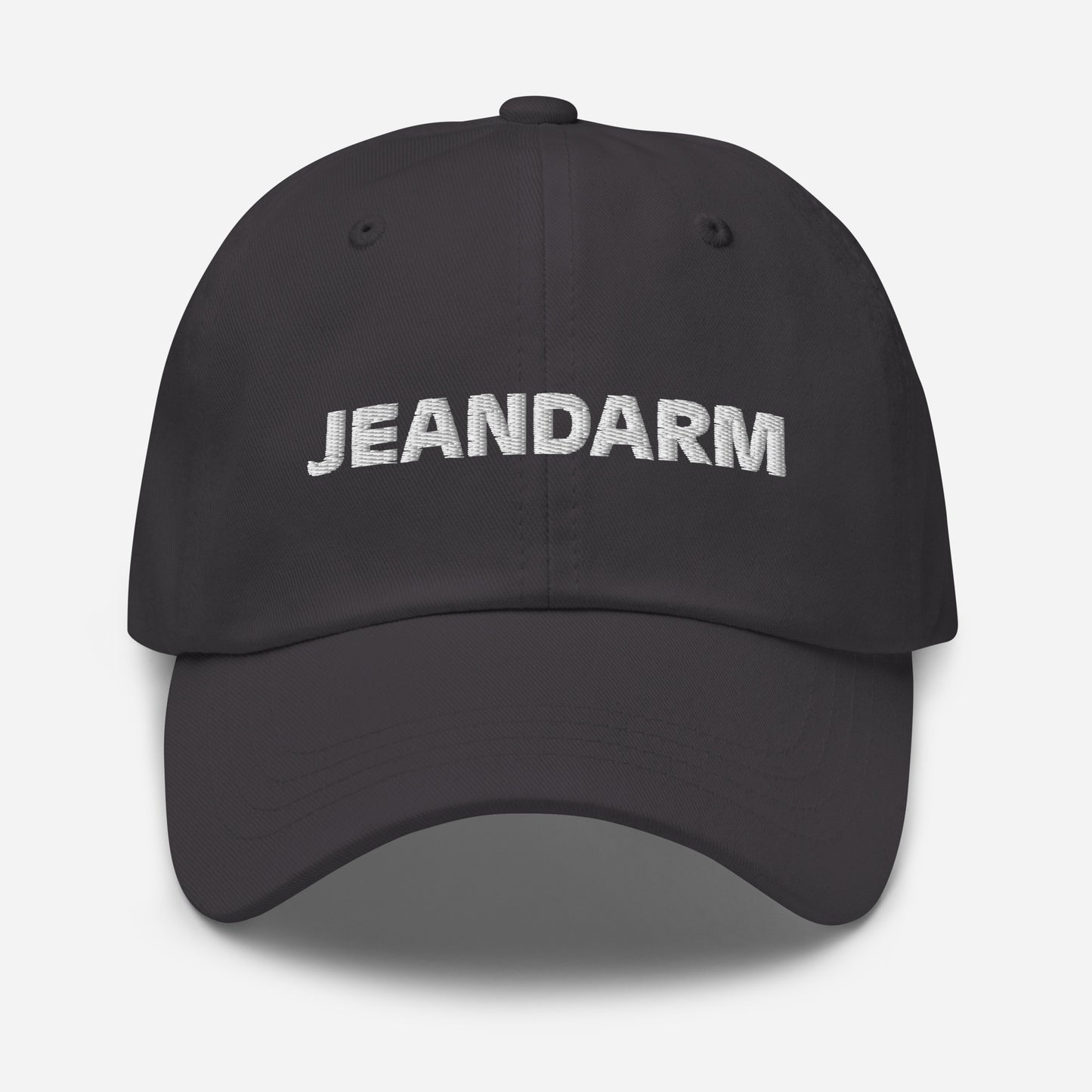 JEANDARM Embroidered (front and back) Citroën Dyane cap - Black, Navy, Red, Gray or L.Blue