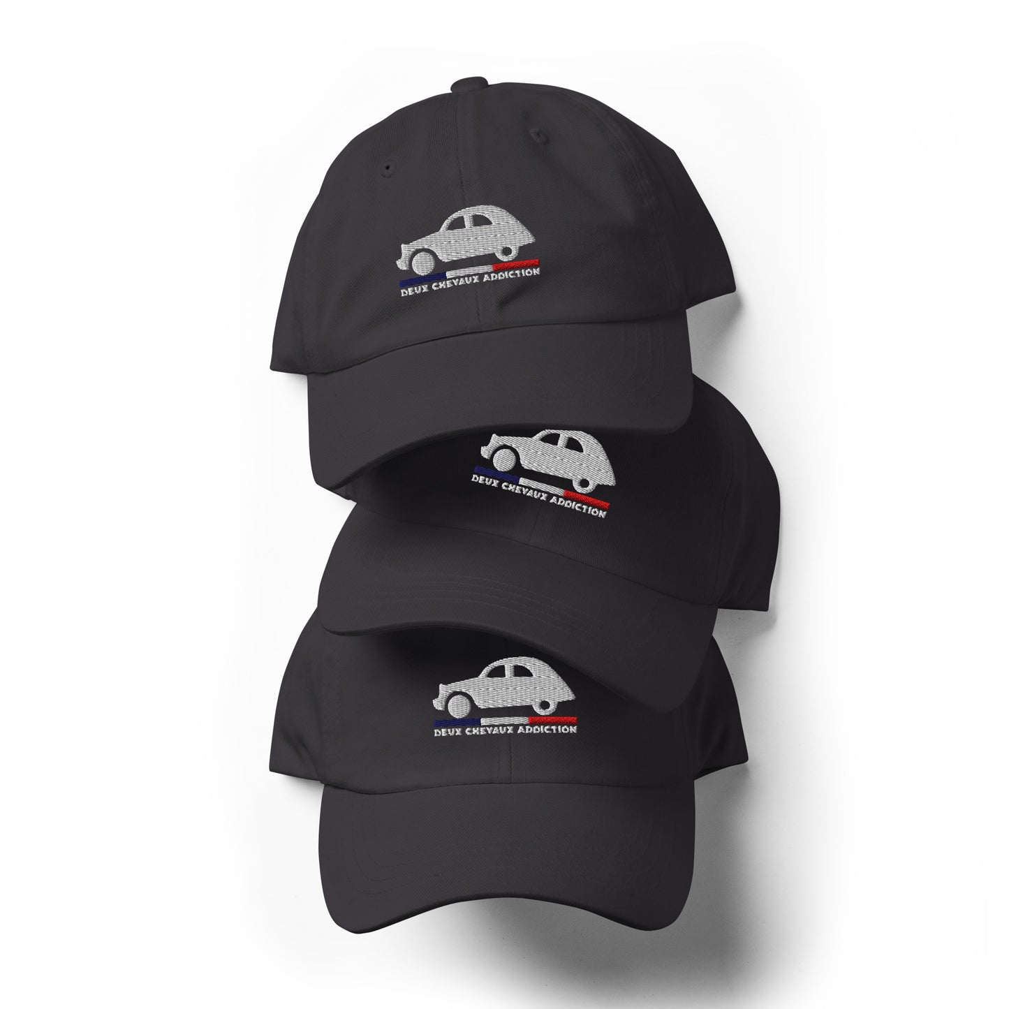🧢 Dad Cap “Deux Chevaux Addiction” | Citroën 2CV Retro Stijl