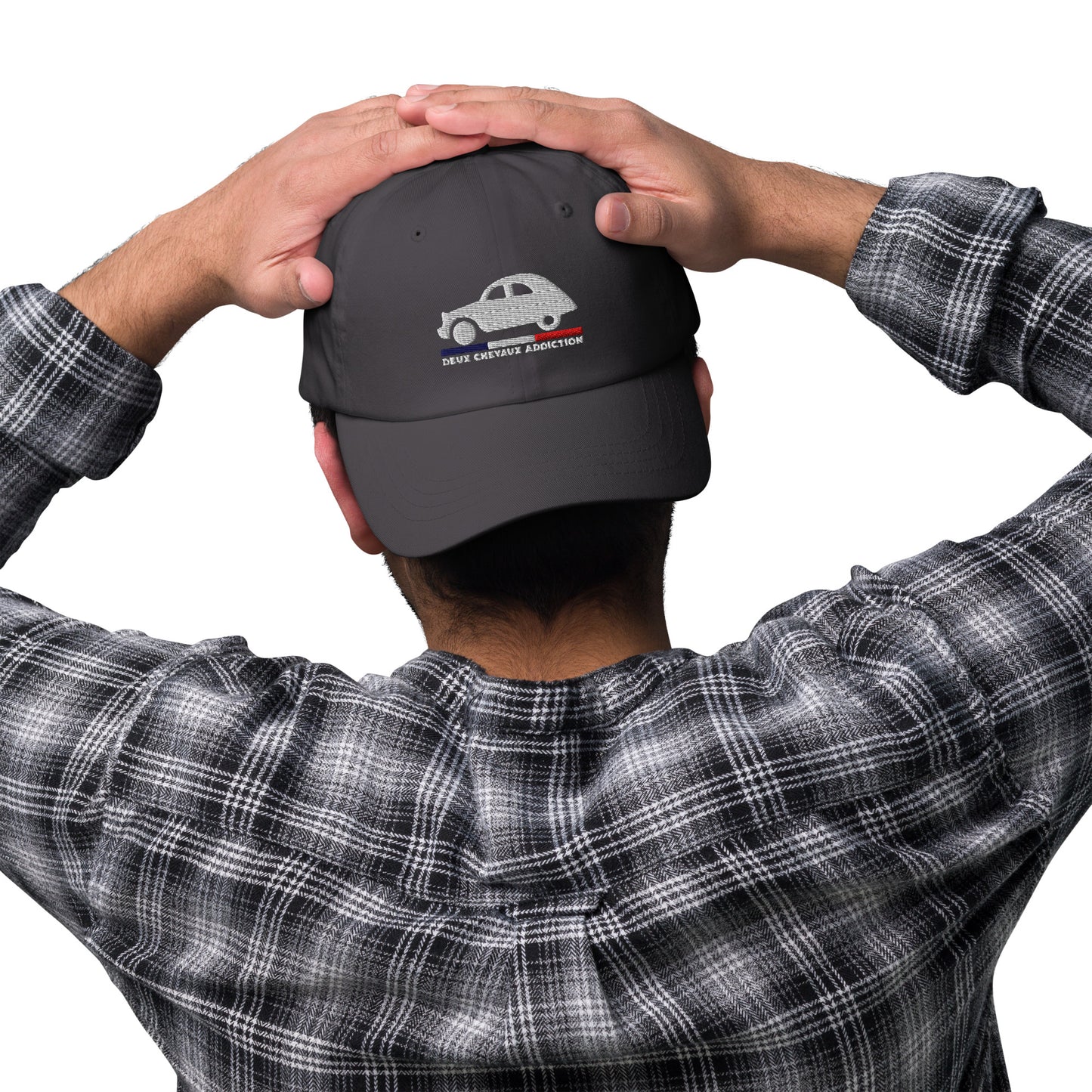 🧢 Dad Cap “Deux Chevaux Addiction” | Citroën 2CV Retro Stijl