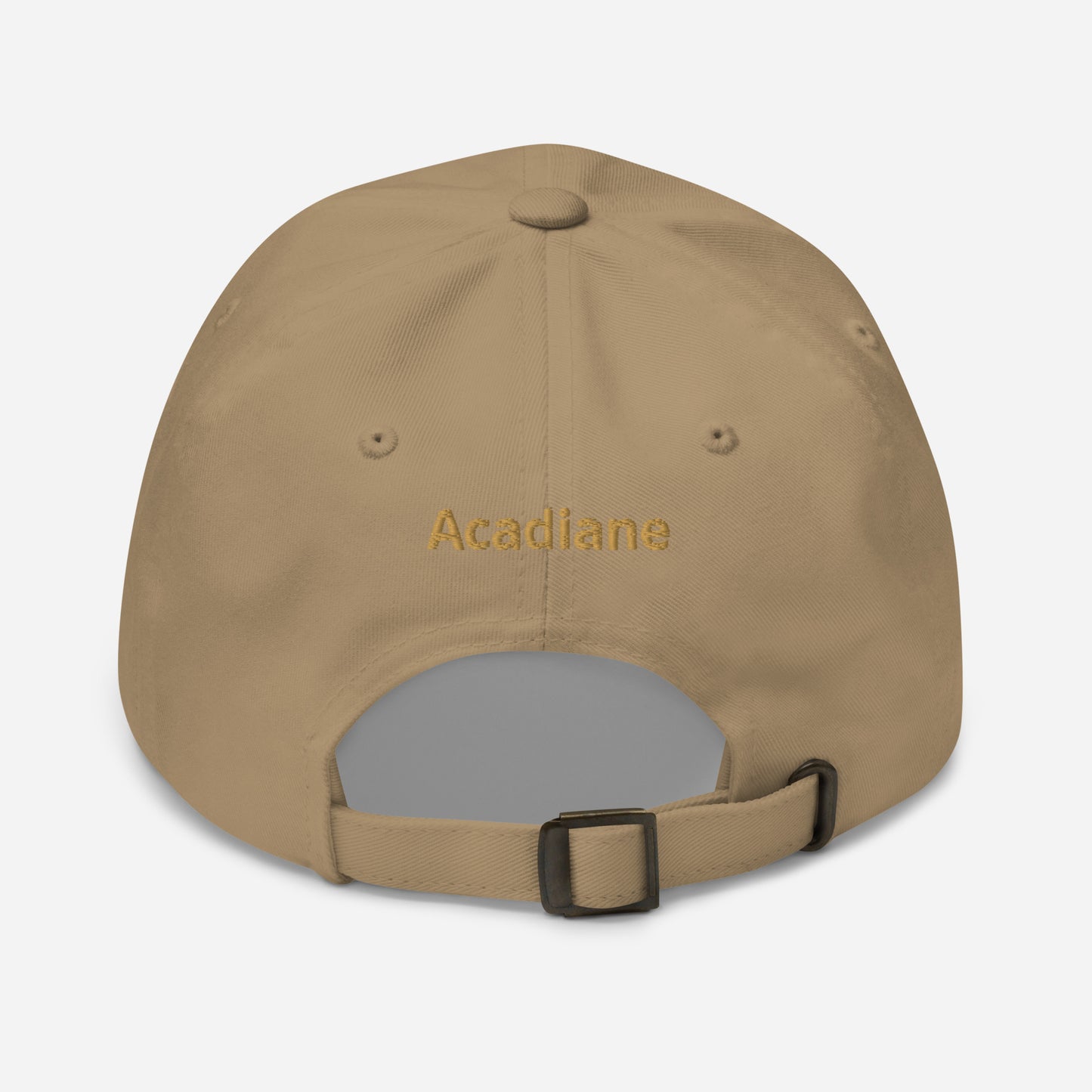 Beige geborduurde pet (voor en achter) Citroën Acadiane - Zwart, Beige of Wit