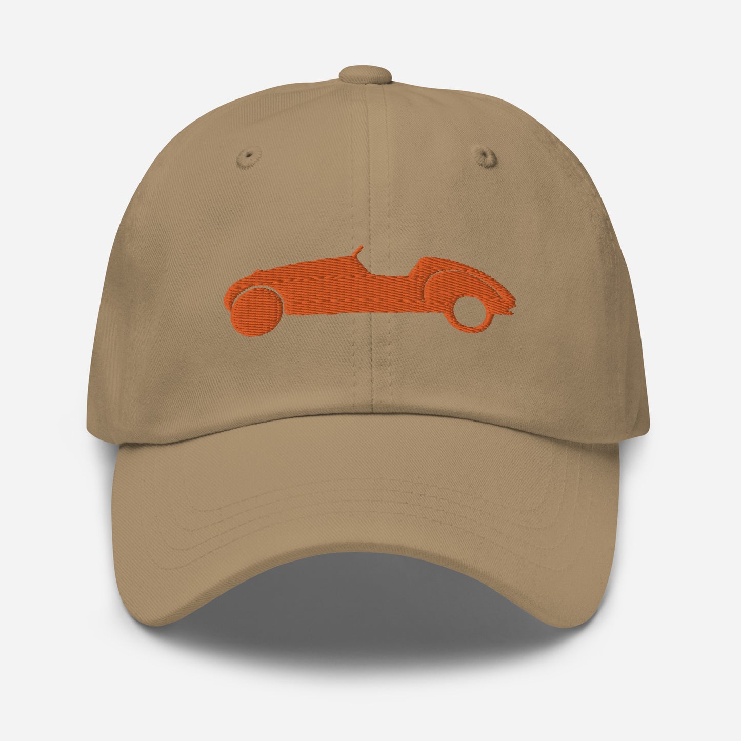 Orange Embroidered Cap (Front & Back) Burton - Black, Navy, Beige or White