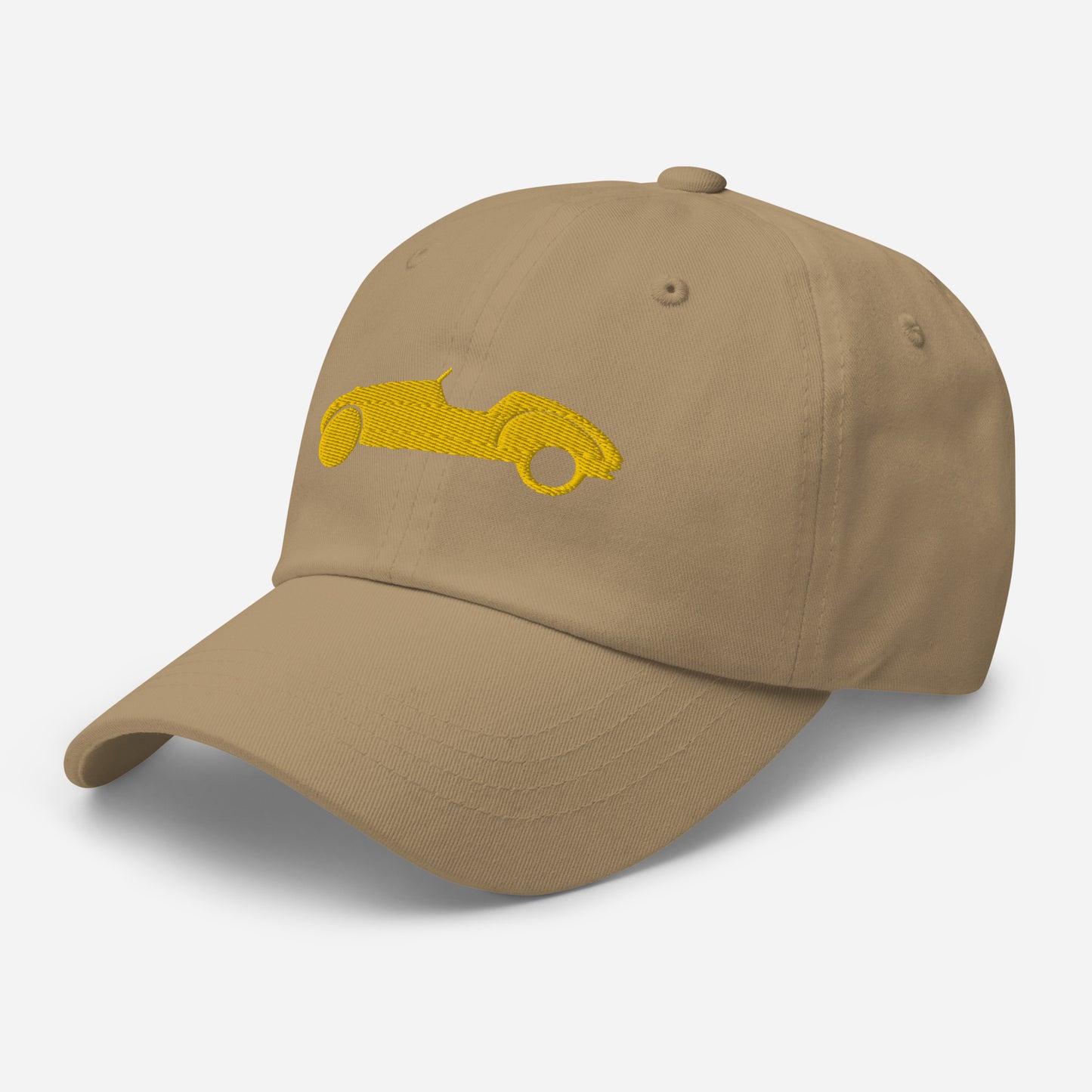 Yellow Embroidered Cap (Front & Back) Burton - Black, Navy, Beige, or White