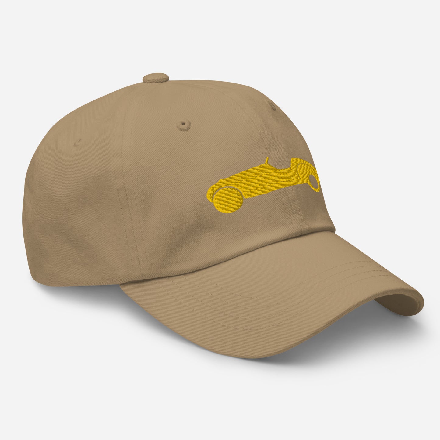 Yellow Embroidered Cap (Front & Back) Burton - Black, Navy, Beige, or White