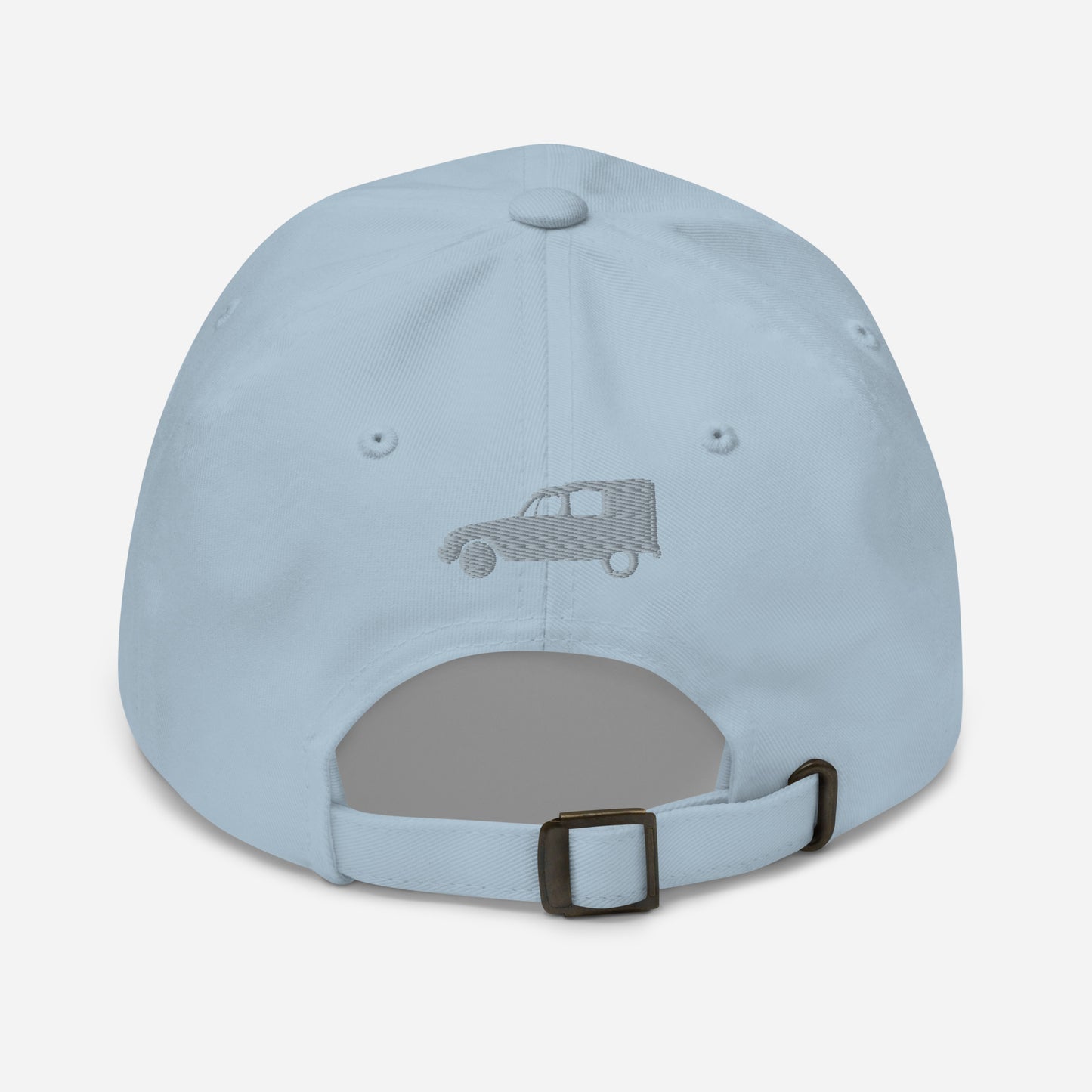 602 Embroidered (front and back) Acadian cap - Black, Navy, Red, Grey, L.Blue or White