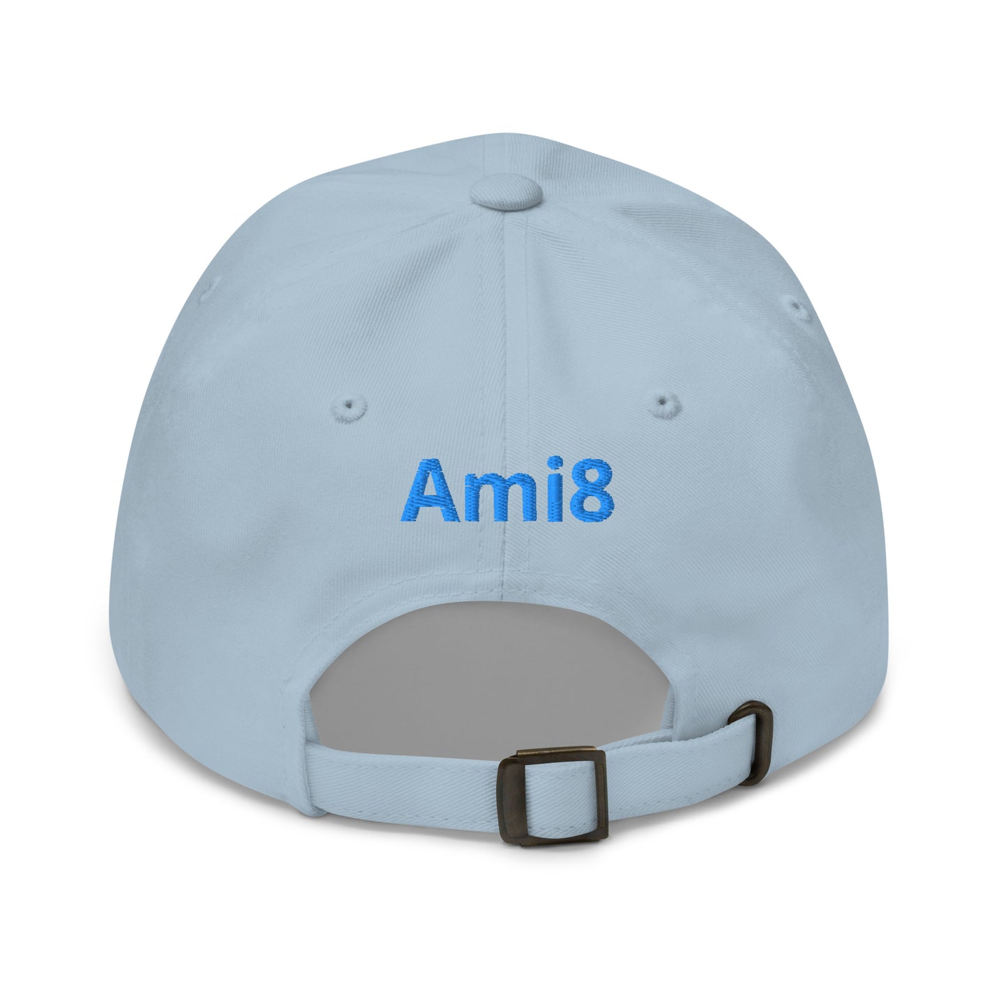 Blue Embroidered Cap (Front and Back) Citroën Ami8 - Navy, L.Blue or White