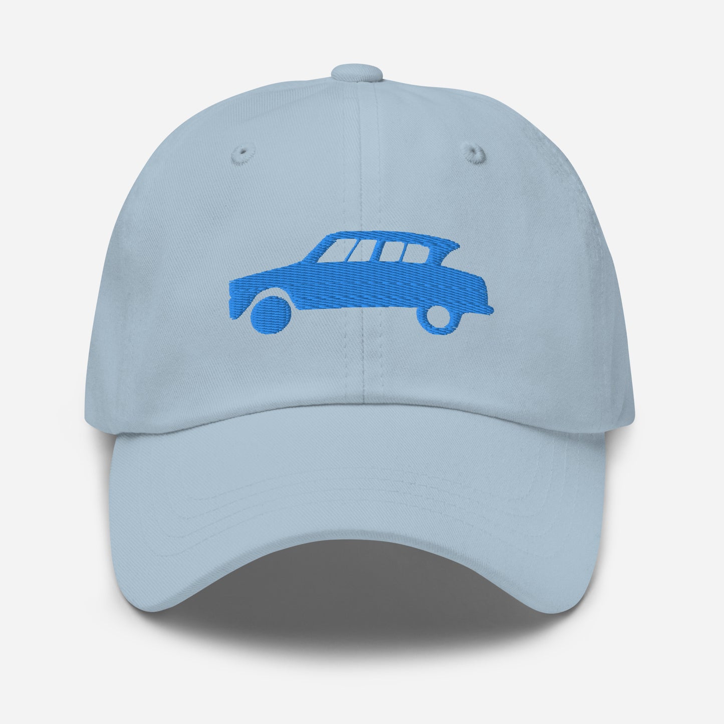 Blue Embroidered Cap (Front & Back) Citroën Ami6 - Black, Red, D.Grey or White