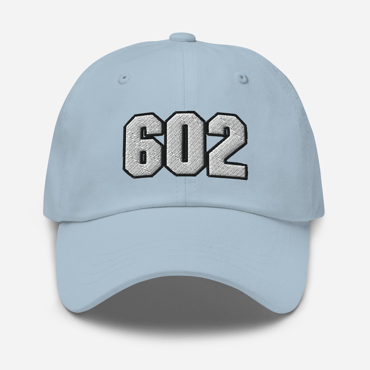 602 Embroidered (front and back) Ami6 cap - Black, Navy, Red, Grey, L.Blue or White