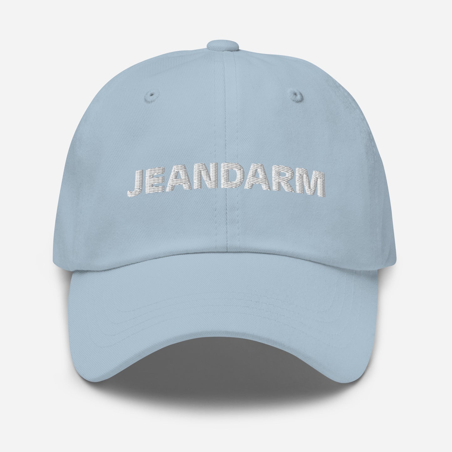 JEANDARM Embroidered (front and back) Citroën Dyane cap - Black, Navy, Red, Gray or L.Blue