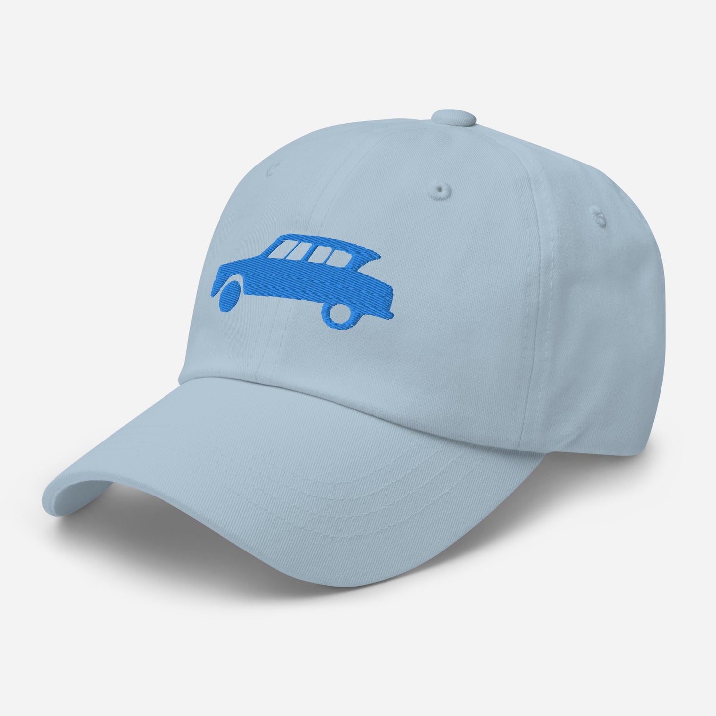 Blue Embroidered Cap (Front & Back) Citroën Ami6 - Black, Red, D.Grey or White