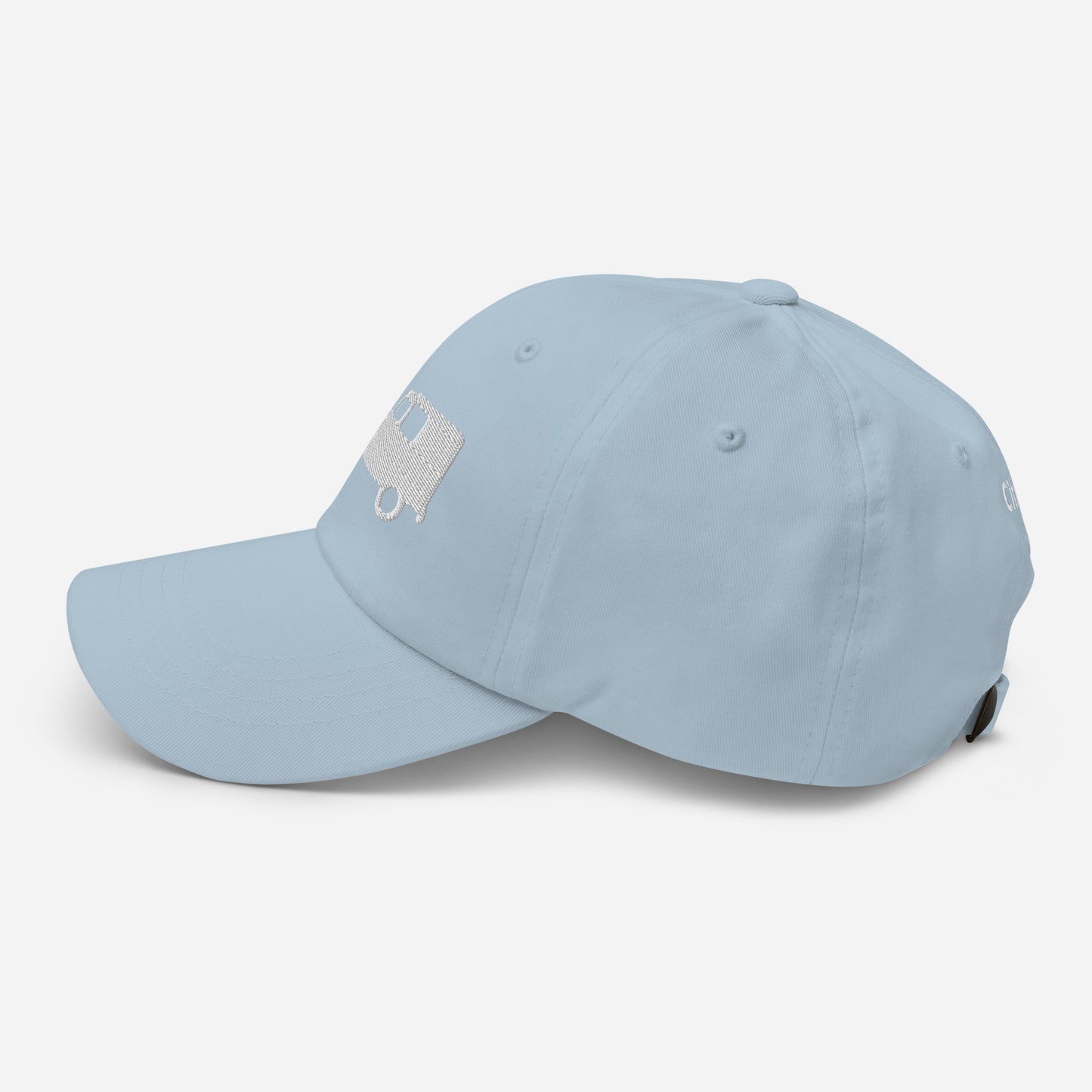 White Embroidered Cap (Front & Back) Citroën Acadiane - Black, Navy, Red, Beige, L.Blue or White
