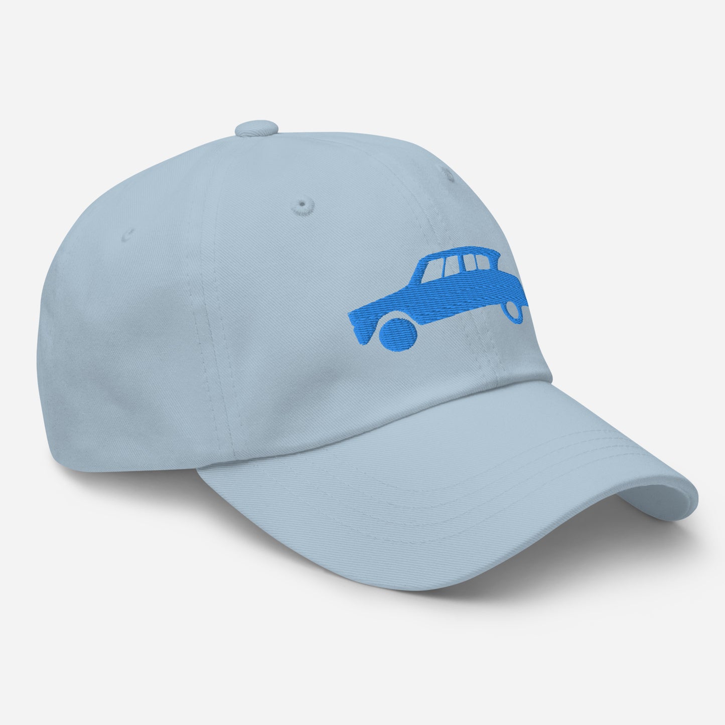 Blue Embroidered Cap (Front & Back) Citroën Ami6 - Black, Red, D.Grey or White