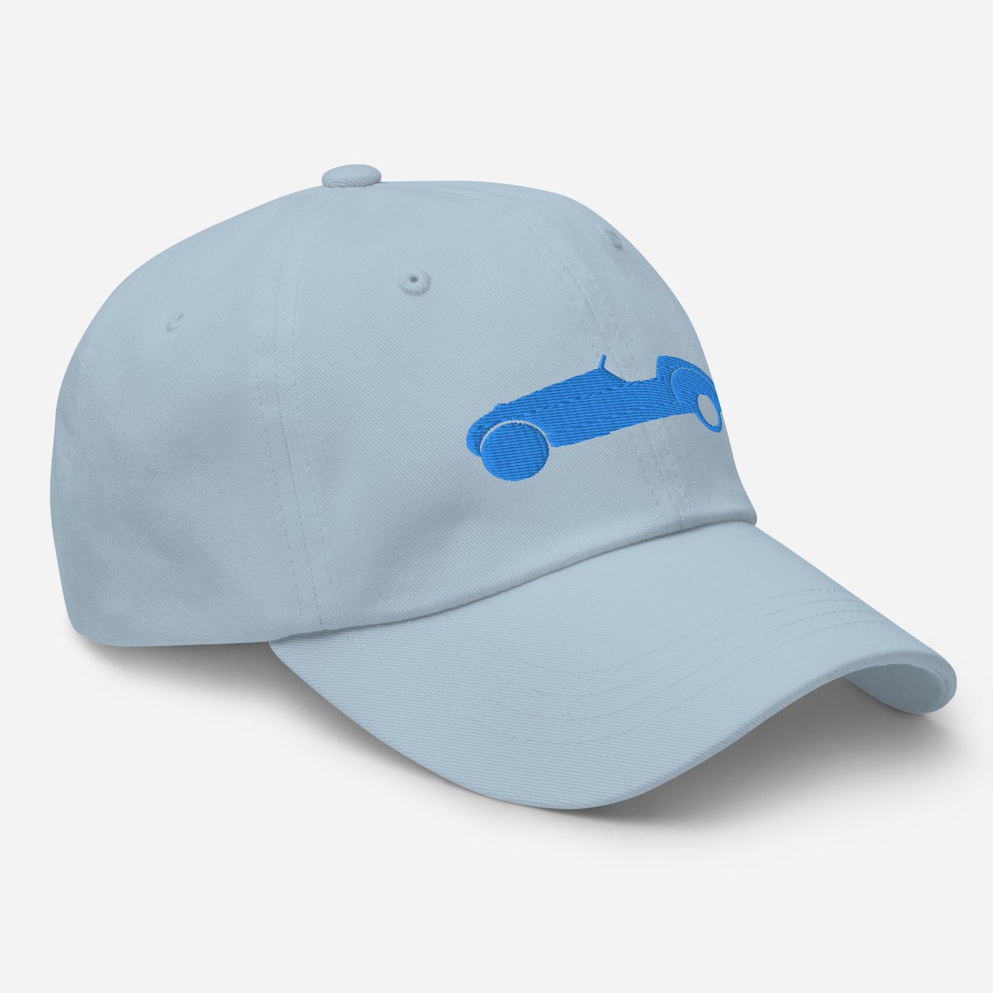 Blue Embroidered Cap (Front & Back) Burton - Navy, L.Blue or White