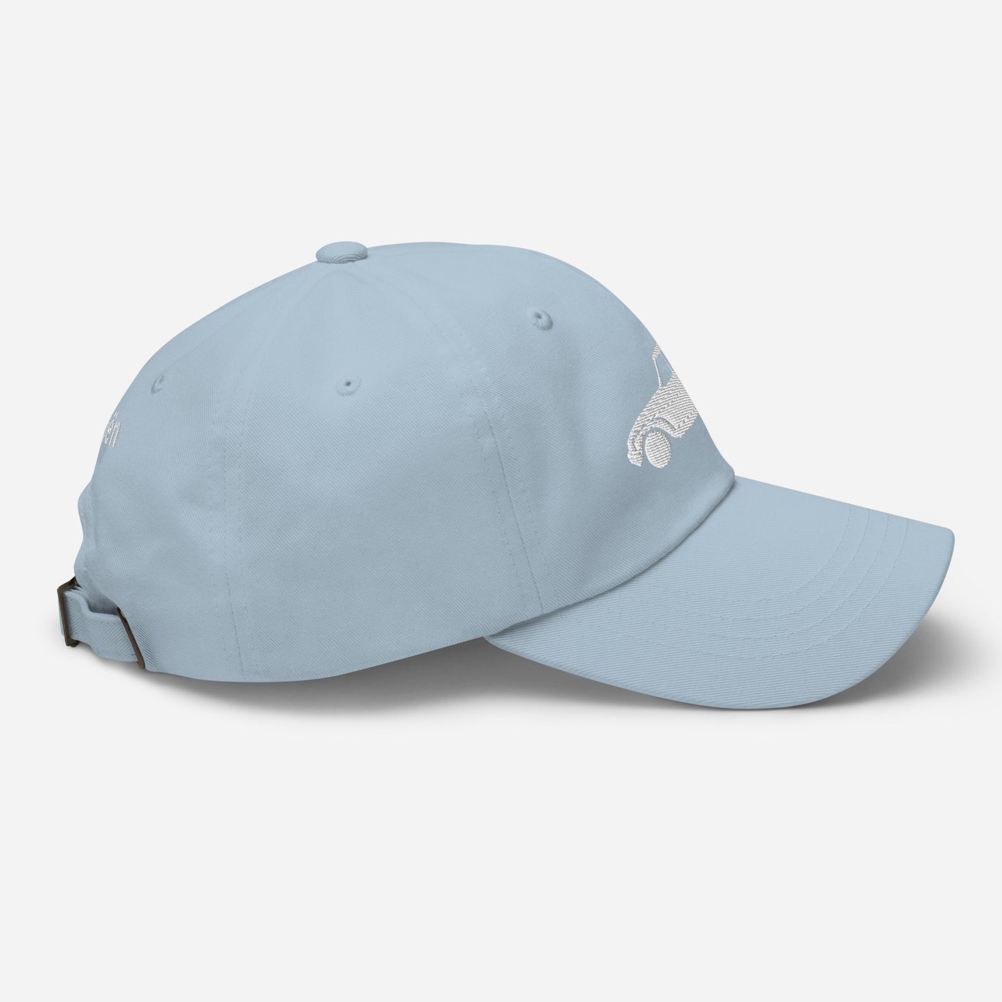 Blanc Alaska Embroidered Cap (Front & Back) Citroën Dyane - Black, Navy, Red, Beige, L.Blue or White