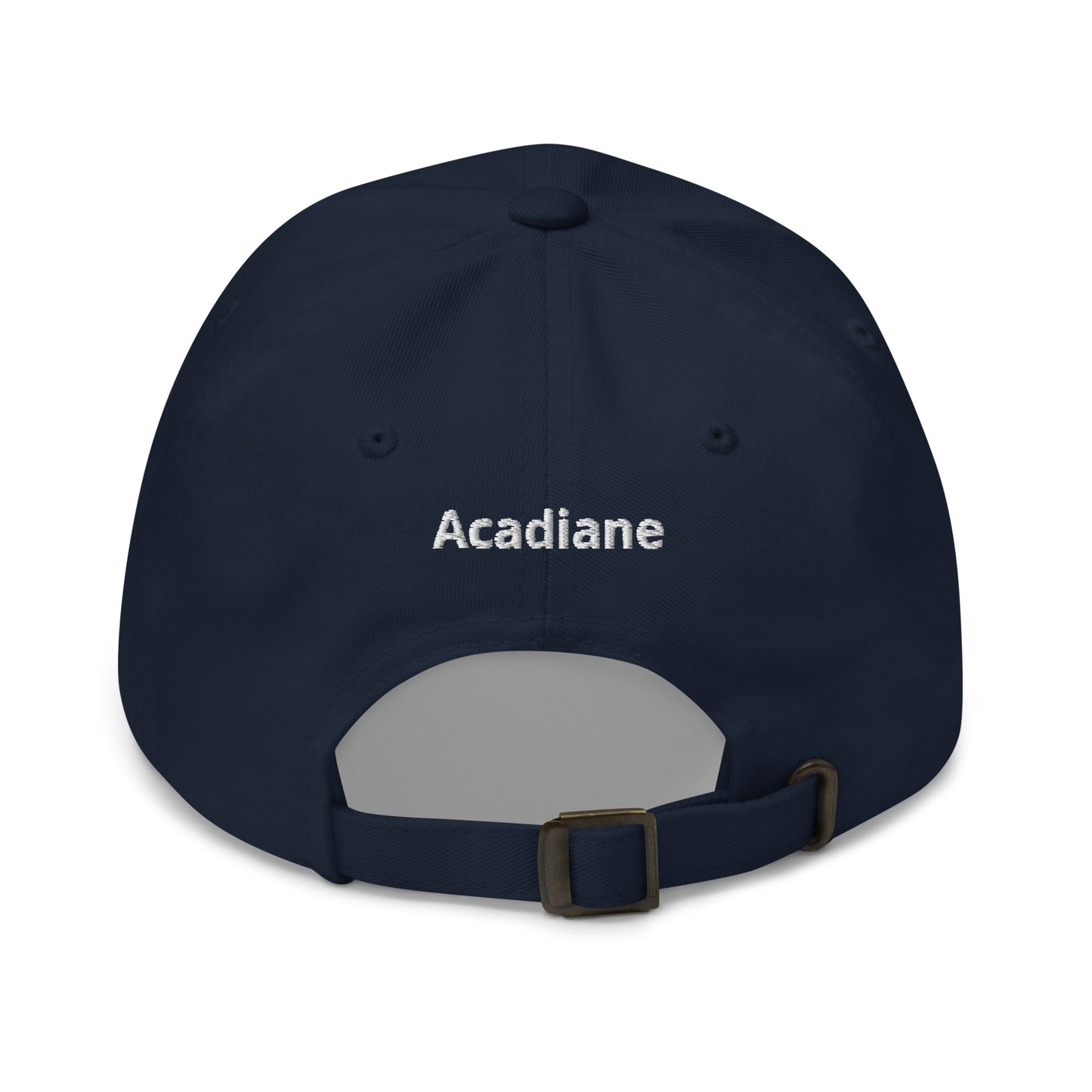 White Embroidered Cap (Front & Back) Citroën Acadiane - Black, Navy, Red, Beige, L.Blue or White