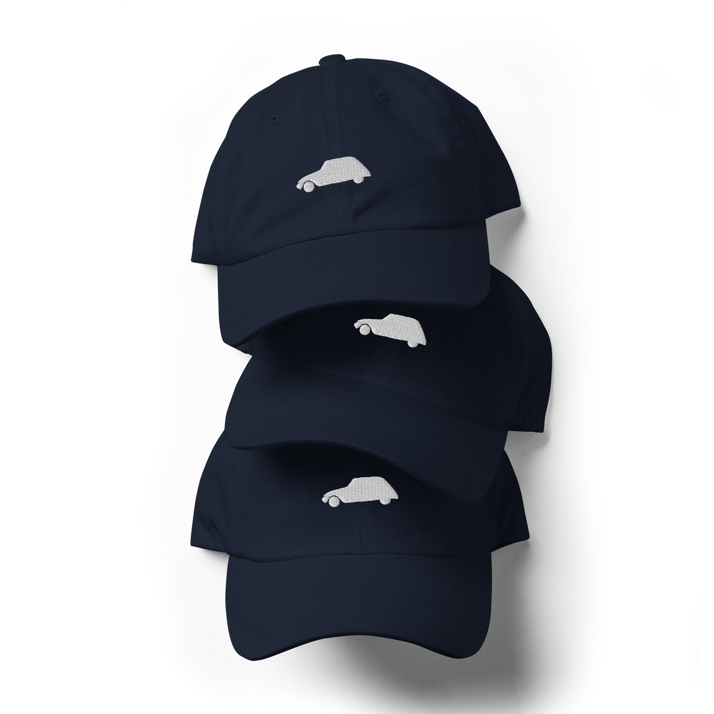 Embroidered dad hat Citroën Dyane - Black, Dark Grey, Navy or Cranberry
